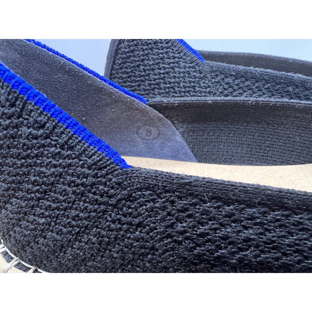 Rothy's The Espadrille Black Flats Size 8 - Picture 3 of 11